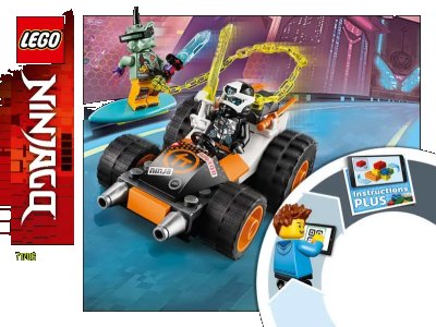 LEGO onderdeel Cole's Speeder Car (71706-1)