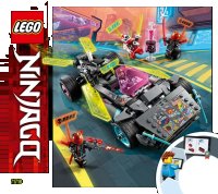 LEGO part Ninja Tuner Car 71710-1