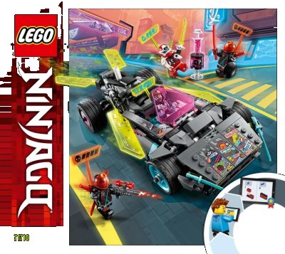 LEGO onderdeel Ninja Tuner Car (71710-1)