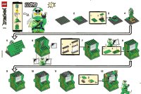 LEGO part Lloyd Avatar - Arcade Pod 71716-1