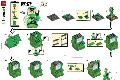 LEGO onderdeel Lloyd Avatar - Arcade Pod (71716-1)