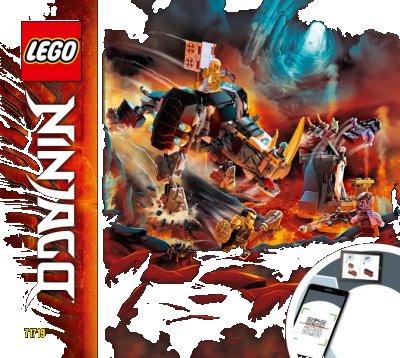 LEGO onderdeel Zane's Mino Creature (71719-1)