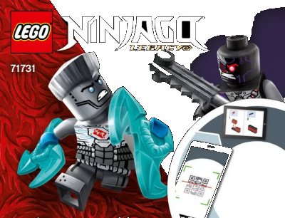 LEGO onderdeel Epic Battle Set - Zane vs Nindroid (71731-1)