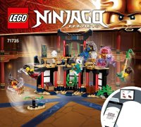 LEGO onderdeel Tournament of Elements 71735-1