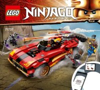 LEGO part X-1 Ninja Charger 71737-1