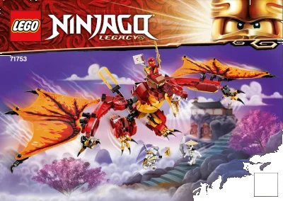 LEGO onderdeel Fire Dragon Attack (71753-1)