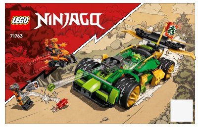 LEGO onderdeel Lloyd’s Race Car EVO (71763-1)