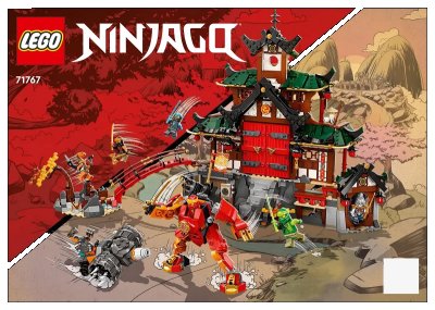 LEGO onderdeel Ninja Dojo Temple (71767-1)