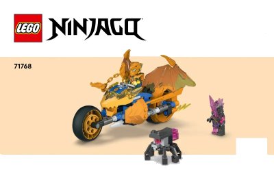 LEGO onderdeel Jay's Golden Dragon Motorbike (71768-1)