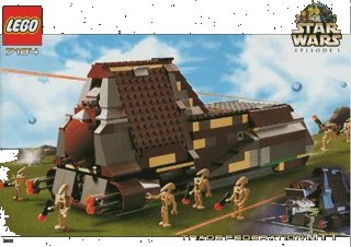 LEGO onderdeel Trade Federation MTT (7184-1)