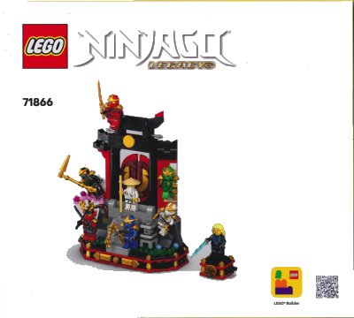 LEGO part Ninja Character Display (71866-1)