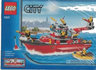 LEGO onderdeel Fire Boat (7207-1)