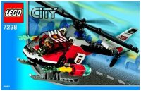 LEGO part Fire Helicopter 7238-1