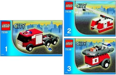 LEGO onderdeel Fire Truck (7239-1)