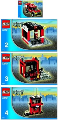 LEGO part Fire Station 7240-1