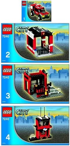 LEGO onderdeel Fire Station (7240-1)