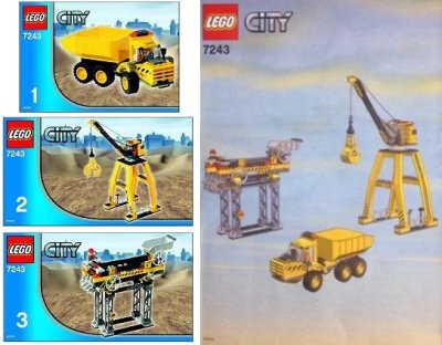 LEGO onderdeel Construction Site (7243-1)