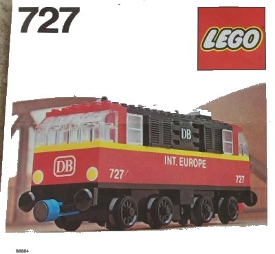 LEGO onderdeel 12V Locomotive (727-1)