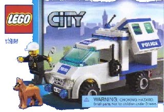 LEGO onderdeel Police Dog Unit (7285-1)