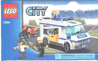 LEGO onderdeel Prisoner Transport (7286-1)