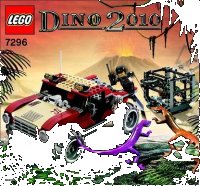LEGO onderdeel Dino 4WD Trapper 7296-1