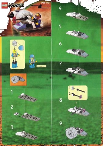LEGO onderdeel Mono Jet (7310-1)