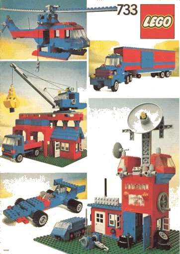 LEGO onderdeel Universal Building Set (733-1)