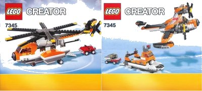 LEGO onderdeel Transport Chopper (7345-1)