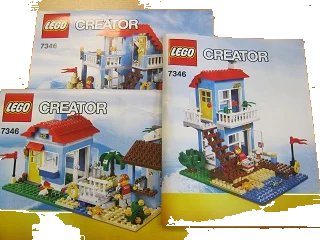 LEGO onderdeel Seaside House (7346-1)