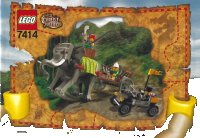 LEGO part Elephant Caravan 7414-1