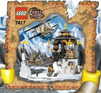 LEGO part Temple of Mount Everest 7417-1