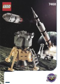 LEGO part Saturn V Moon Mission 7468-1