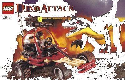 LEGO onderdeel Urban Avenger vs. Raptor (7474-1)