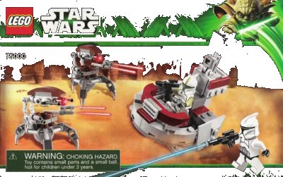 LEGO onderdeel Clone Troopers vs. Droidekas (75000-1)
