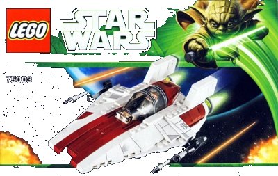 LEGO onderdeel A-wing Starfighter (75003-1)