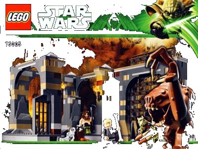 LEGO onderdeel Rancor Pit (75005-1)