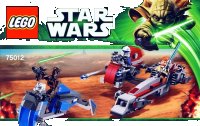 LEGO onderdeel BARC Speeder with Sidecar 75012-1
