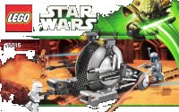 LEGO part Corporate Alliance Tank Droid 75015-1