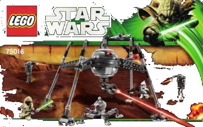 LEGO onderdeel Homing Spider Droid (75016-1)