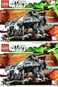 LEGO part AT-TE 75019-1