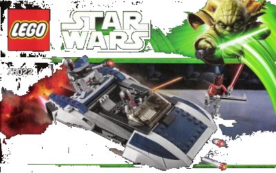 LEGO onderdeel Mandalorian Speeder (75022-1)