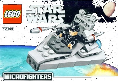LEGO onderdeel Star Destroyer (75033-1)