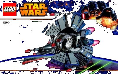 LEGO onderdeel Droid Tri-Fighter (75044-1)