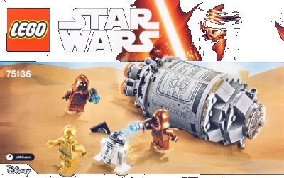 LEGO onderdeel Droid Escape Pod (75136-1)