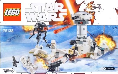 LEGO onderdeel Hoth Attack (75138-1)