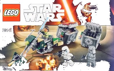 LEGO onderdeel Kanan's Speeder Bike (75141-1)