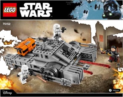 LEGO onderdeel Imperial Assault Hovertank (75152-1)