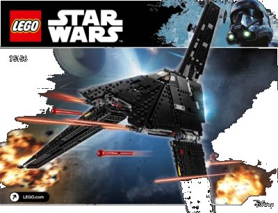 LEGO onderdeel Krennic's Imperial Shuttle (75156-1)