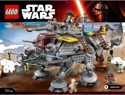 LEGO onderdeel Captain Rex's AT-TE (75157-1)