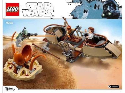 LEGO onderdeel Desert Skiff Escape (75174-1)